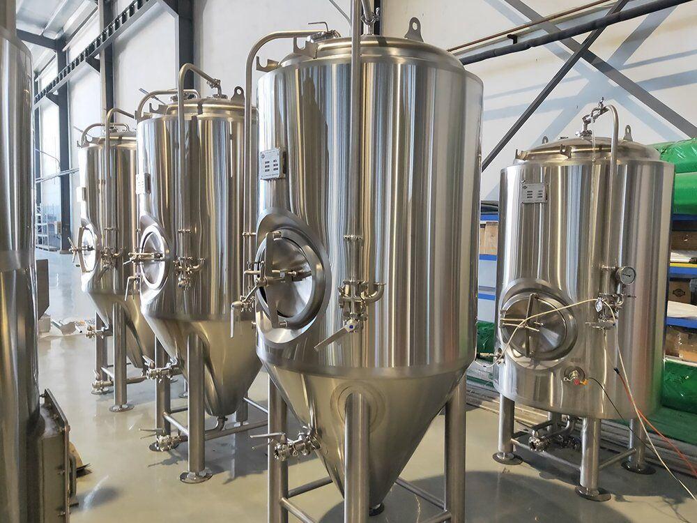 Tiantai beer equipment, microbrewery system, 7bbl brewhouse, beer brewing system, how to build your own brewery, beer fermentation tank, bright beer tank, brewery machinery, beer making machine, beer brewing plant